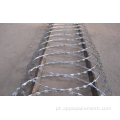 Galvanizada Razor Barbed Wire Concertina Razor Wire Fence